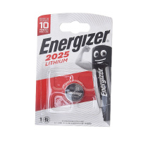 Фото товара - Элемент питания CR2025-BL1 LITHIUM таблетка 3V ENERGIZER EN-CR2025(1)бл