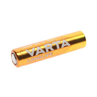 Фото товара - Элемент питания AAA: LR03-BC2 ALKALINE LONGLIFE 1,5V VARTA VRT-LR03L(2)бл