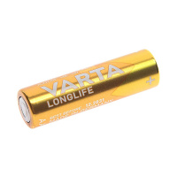Фото товара - Элемент питания AA: LR6-BC4 ALKALINE LONGLIFE 1,5V VARTA VRT-LR6L(4)бл