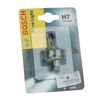 Фото товара - Автолампа H7 55 PX26d PURE LIGHT блистер 12V BOSCH B-1987301012бл
