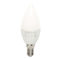 Фото товара - Лампа светодиодная Е14 C35 9W тёплый свет ERGOLUX EL-LED-C35-9W-E14-3K