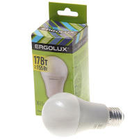 Фото товара - Лампа светодиодная Е27 A60 17W тёплый свет ERGOLUX EL-LED-A60-17W-E27-3K