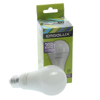 Фото товара - Лампа светодиодная E27 A65 20W дневной свет ERGOLUX EL-LED-A65-20W-E27-6K