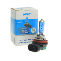 Фото товара - Автолампа H11 55 PGJ19-2 SUPER WHITE 5500K 12V HNG-12115SW