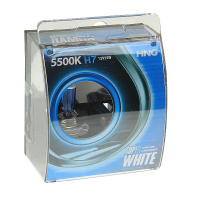 Фото товара - Автолампа H7 55 PX26d SUPER WHITE 5500K 2шт 12V HNG-12755SW2