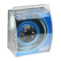 Фото товара - Автолампа H3 70 PX22s SUPER WHITE 5500K 2шт 24V HNG-24370SW2
