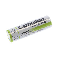 Фото товара - Аккумулятор AA: Ni-MH-BC2 никель-металлгидридный 2700mAh 1,2V CAMELION C-270AAKCбл