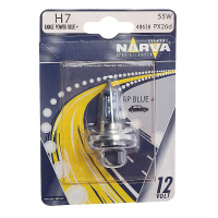 Фото товара - Автолампа H7 55 PX26d+50% RANGE POWER BLUE блистер 12V NARVA 486384000