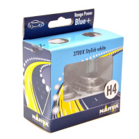 Фото товара - Автолампа H4 60/55 P43t-38+50% RANGE POWER BLUE 2шт 12V NARVA 486772100