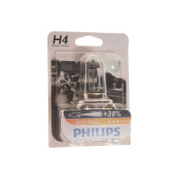 Фото товара - Автолампа H4 60/55 P43t-38+30% Vision Moto блистер 12V PHILIPS 12342PRBW