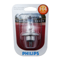 Фото товара - Автолампа H4 60/55 P43t-38+60% VisionPlus блистер 12V PHILIPS 12342VPB1