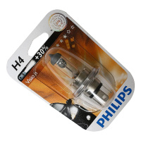 Фото товара - Автолампа H4 60/55 P43t-38+30% PREMIUM блистер 12V PHILIPS 12342PRB1