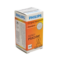 Фото товара - Автолампа PSX24W PG20/7 HALOGEN 12V PHILIPS 12276C1