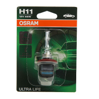Фото товара - Автолампа H11 55 PGJ19-2 ULTRA LIFE блистер 12V OSRAM 64211ULT-01B