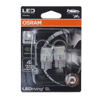 Фото товара - Автолампа W21W W3x16d LED блистер 2шт 6000К 12V OSRAM 7505DWP-02B