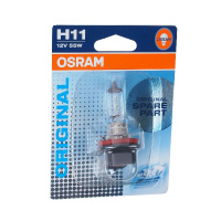 Фото товара - Автолампа H11 55 PGJ19-2 блистер 12V OSRAM 64211-01B