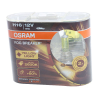 Фото товара - Автолампа H16 19 PGJ19-3 FOG BREAKER 2600К евробокс,2шт 12V OSRAM 62219FBR-HCB