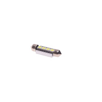 Фото товара - Автолампа C5W SV8,5 4 SMD 5050 WHITE 6000K с блокиратором ошибок CANbus 80лм 12V MEGAPOWER M-70232W
