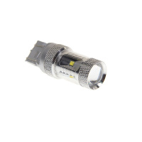Фото товара - Автолампа W21/5W W3*16q 6 SMD WATTS CREE WHITE 480лм 6000K 12V MEGAPOWER M-20393DW