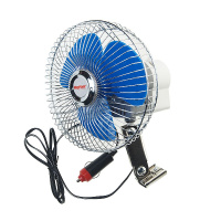 Фото товара - Вентилятор M-502 16см 6 с решеткой металл 12V MEGAPOWER M-502-12