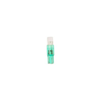Фото товара - Автолампа T5 W2*4.6d 1 LED FLAT GREEN 5лм 12V MEGAPOWER M-50112G