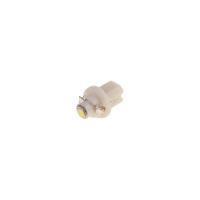Фото товара - Автолампа T5 W2*4.6d с патроном B8.5d 1 SMD 3528 WHITE 6000K 18лм 12V MEGAPOWER M-50213W