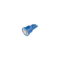 Фото товара - Автолампа T10W W2,1x9,5d 1 SMD 5050 BLUE 6лм 12V MEGAPOWER M-10411B