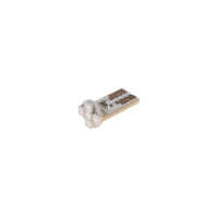 Фото товара - Автолампа T10W W2,1x9,5d 5 SMD 3528 BLUE 20лм 12V MEGAPOWER M-10611B