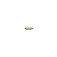Фото товара - Автолампа C10W SV8,5 6 LED WHITE 6000K 39мм 120лм 24V MEGAPOWER M-85154W-24