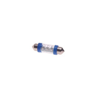 Фото товара - Автолампа C10W SV8,5 6 LED BLUE 39мм 90лм 12V MEGAPOWER M-85154B