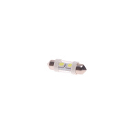 Фото товара - Автолампа C10W SV8,5 2 SMD 5050 WHITE 6000K 36мм 12V MEGAPOWER M-85172W