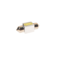 Фото товара - Автолампа C10W SV8,5 1 SMD MEGA WHITE 6000K 31мм 80лм24V MEGAPOWER M-85202W-24