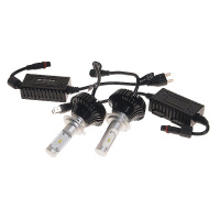 Фото товара - Автолампа H7 BRIGHT WHITE 6 SMD 6200K с блоком 2шт 12-24V 6000лм MEGAPOWER M-58722