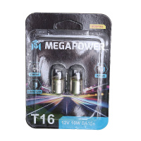 Фото товара - Автолампа R10W BA15s STANDART блистер 2шт 24V MEGAPOWER M-37033061