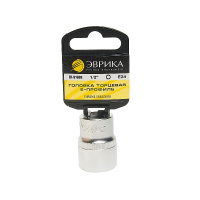 Фото товара - Головка торцевая Е24 1/2 TORX L=40мм с держателем ЭВРИКА ER-91609H