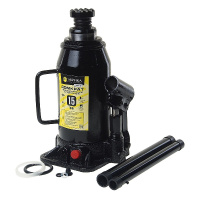 Фото товара - Домкрат гидравлический бутылочный с клапаном 15т ремкомплект h 230-435мм ЭВРИКА ER-80151