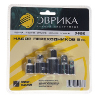 Фото товара - Набор переходников 5пр.ЭВРИКА ER-95260