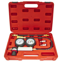 Фото товара - Тестер утечки в цилиндрах в наборе с адаптерами 4пр. 0-7 бар М12х1.25 М14х1.25 ЭВРИКА ER-86316