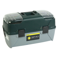 Фото товара - Ящик универсальный с 3 кантилеверами и 2 органайзерами на крышке 550х280х310 мм ЭВРИКА ER-10343