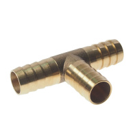 Фото товара - Разветвитель T-образный елочка 16мм ROCKFORCE RF-E102-6/6