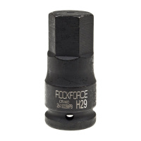 Фото товара - Головка-бита 29мм 3/4 6-гранная ударная L=84мм ROCKFORCE RF-26410029MPB