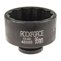 Фото товара - Головка торцевая 95мм 1 12-гранная ударная L=97мм ROCKFORCE RF-48895