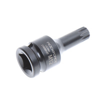 Фото товара - Головка-бита SPLINE ударная 1/2 M12 с отверстием ROCKFORCE RF-24806012T
