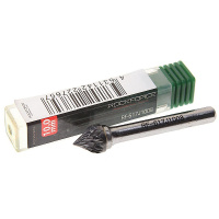 Фото товара - Шарошка по металлу 10мм коническая хв-к 6мм пика вытянутая ROCKFORCE RF-617J1008
