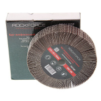 Фото товара - Круг лепестковый зачистной 125x25x16мм Grit 180 ROCKFORCE RF-FD2180F