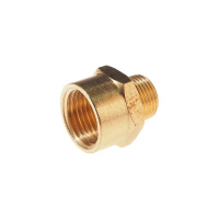 Фото товара - Соединитель резьбовой M3/8x F1/2 в блистере ROCKFORCE RF-MFE06/08