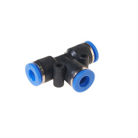 Фото товара - Фитинг T-образный для пластиковых трубок 6мм ROCKFORCE RF-SPE06