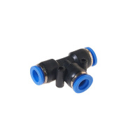 Фото товара - Фитинг T-образный для пластиковых трубок 8мм ROCKFORCE RF-SPE08