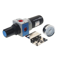 Фото товара - Блок подготовки воздуха Profi 1/2 пропускная способность:1300 л ROCKFORCE RF-EW4000-04