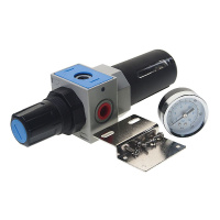 Фото товара - Блок подготовки воздуха Profi 3/8 пропускная способность:1300 л ROCKFORCE RF-EW4000-03